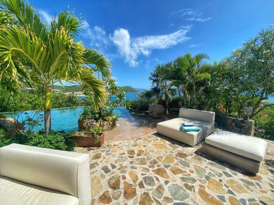 East End Luxury 7Br Waterfront Villa With Views Of Marina Cay And Scrub Island מראה חיצוני תמונה
