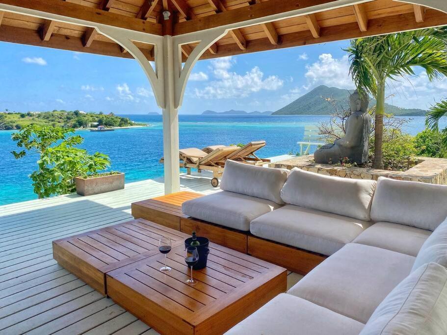 East End Luxury 7Br Waterfront Villa With Views Of Marina Cay And Scrub Island מראה חיצוני תמונה